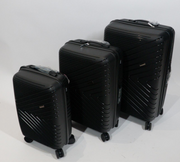 Set de 3 Valises ORAIS VOYAGE – Noir Élégant